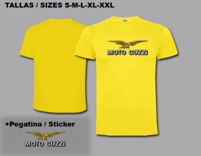 Camiseta Moto Guzzi Tsc93 Articulos y