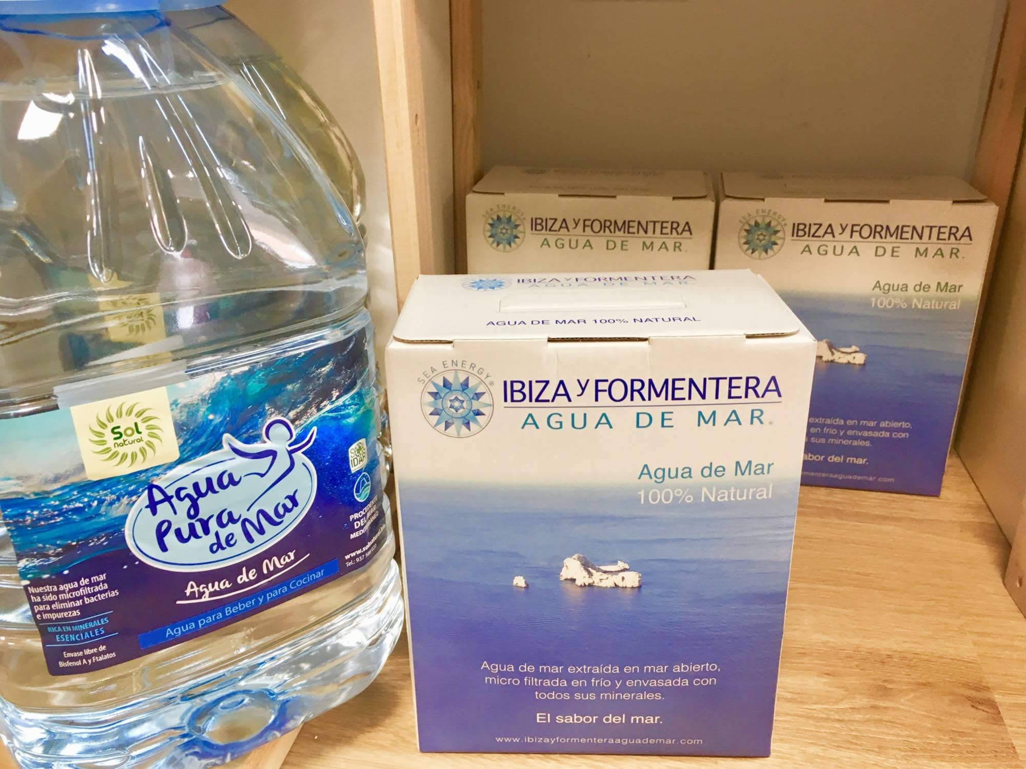 Ibiza y Formentera agua de mar