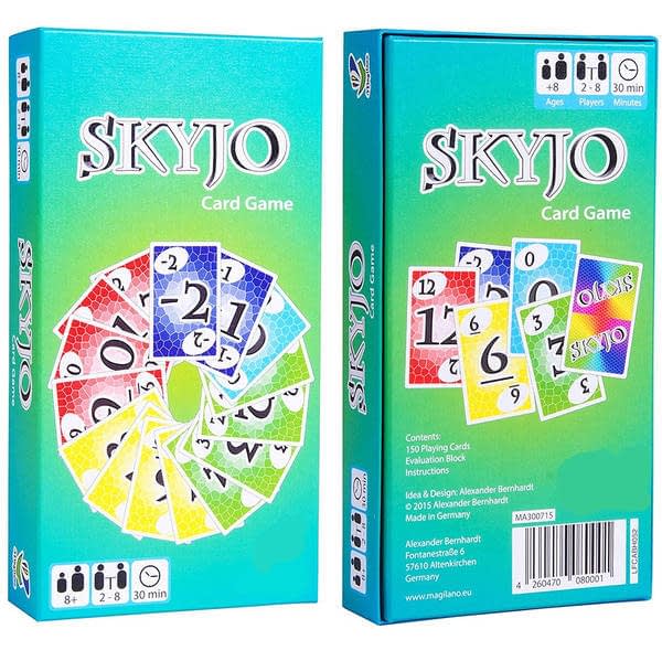 nuevo/en el embalaje original Magilano-skyjo action juego de cartas 