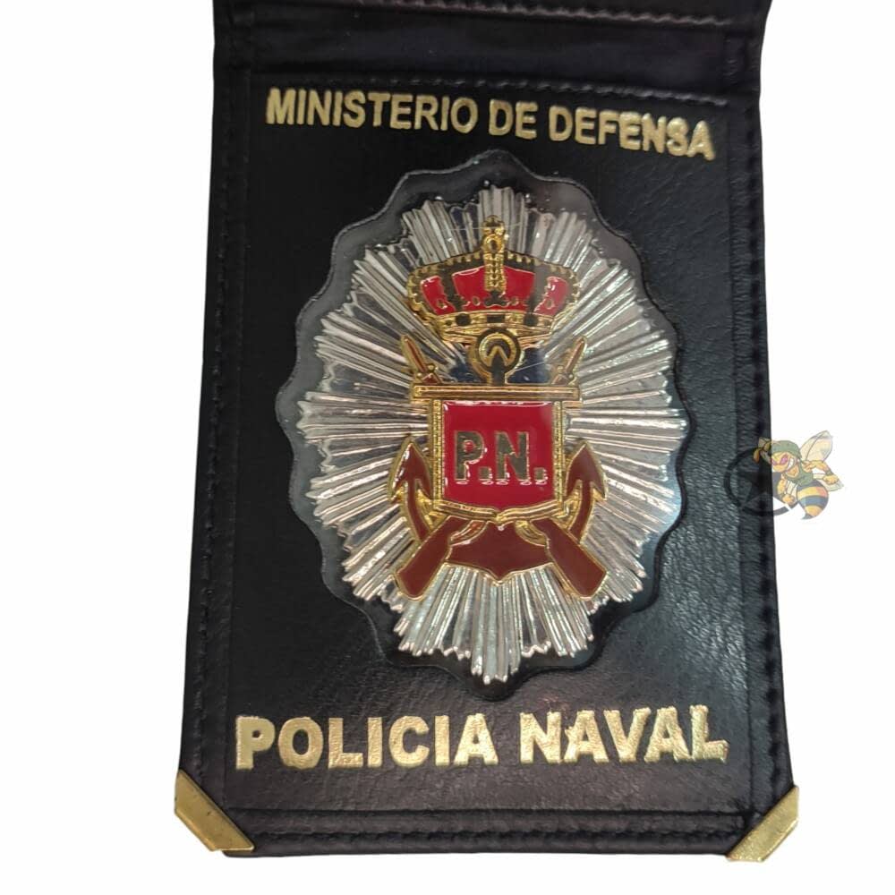 Cartera Placa Policía Naval | Brigada Ventura | Venta de equipación militar  y de seguridad