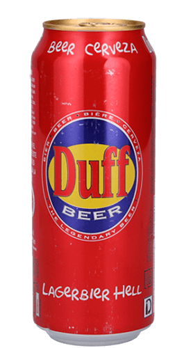 Lata cerveza Duff | Tu Tienda Gourmet Online | Productos y Regalos Gourmet  en tu