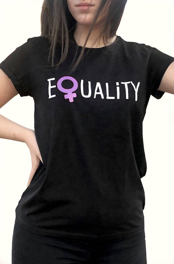 Camiseta Equality Black | Tataocho | de moda y personalización textil