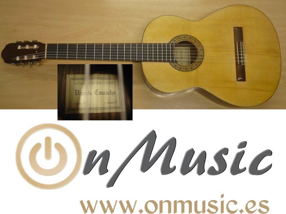 ola Cuna Psicologicamente Guitarra clásica Vicente Camacho | Instrumentos musicales ocasión - Outlet  | OnMusic