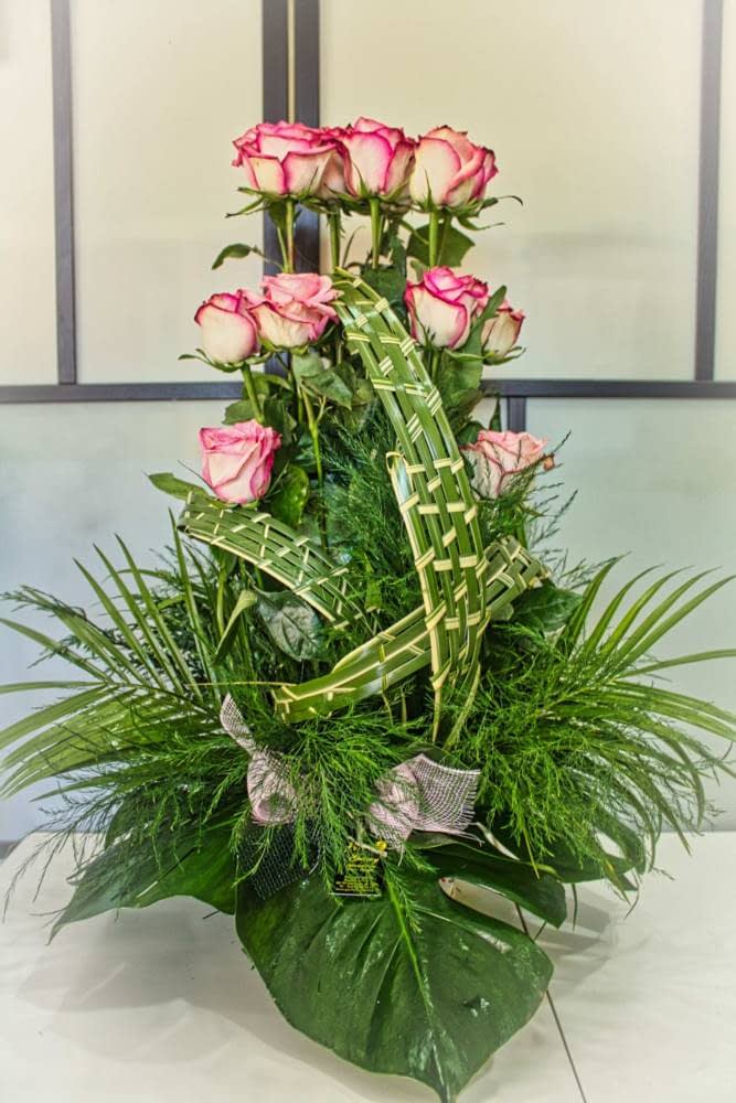 14 Rosas color rosa | Guzmy floristas,decoración flores,rosas,ramos de  flores,Montornès,
