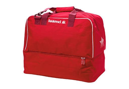 Luanvi bolsa con zapatillero Max rojo  Equipaciones de Fútbol y Baloncesto  12,95€